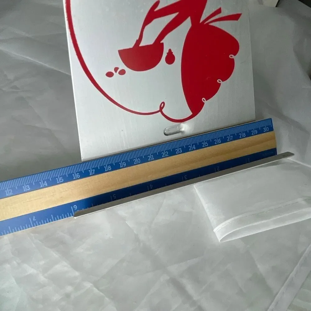 Vintage Midcentury aluminum recipe book holder.